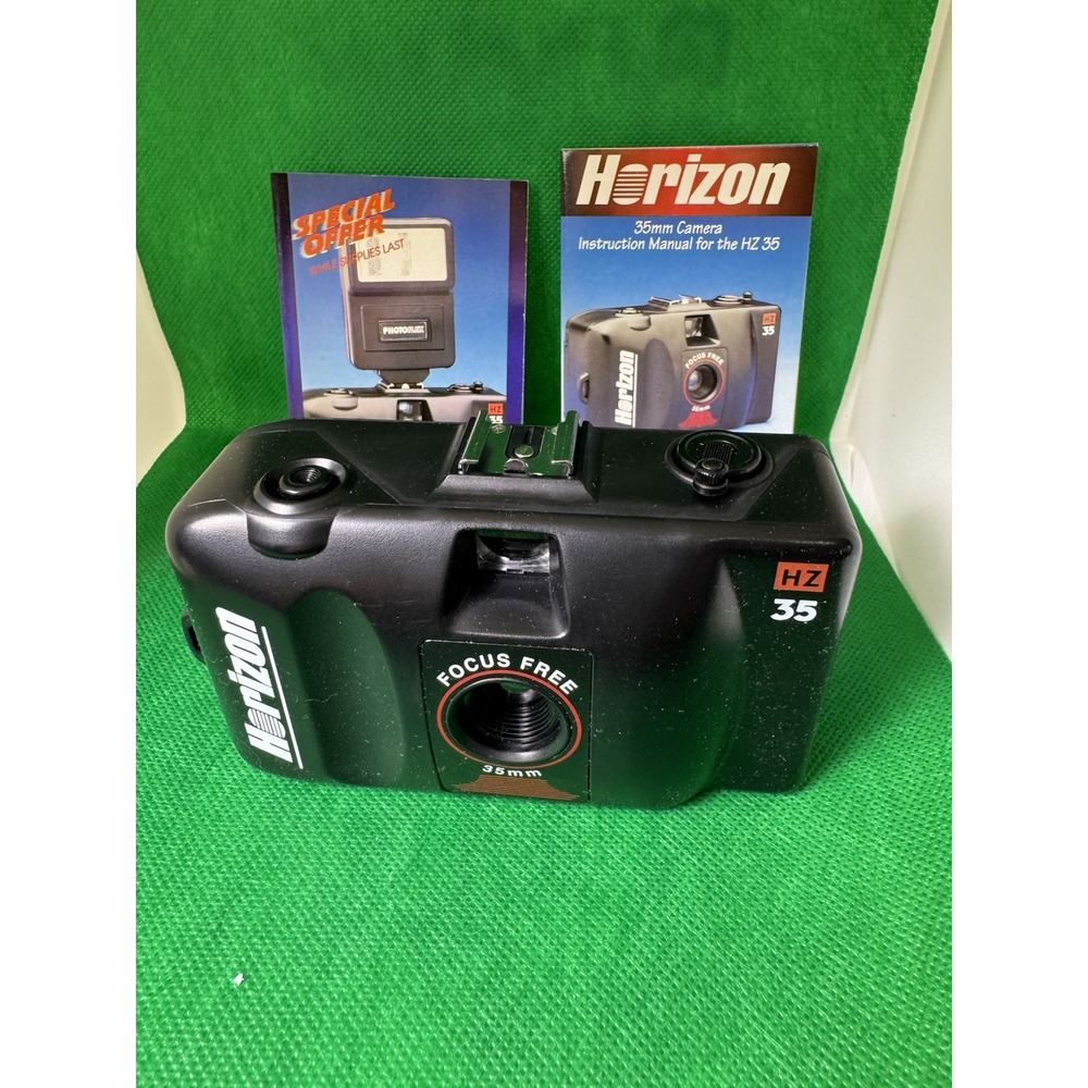 Horizon HZ35 Camera Uses 35mm Film Complete w‎ Instruction Book & Box Untested